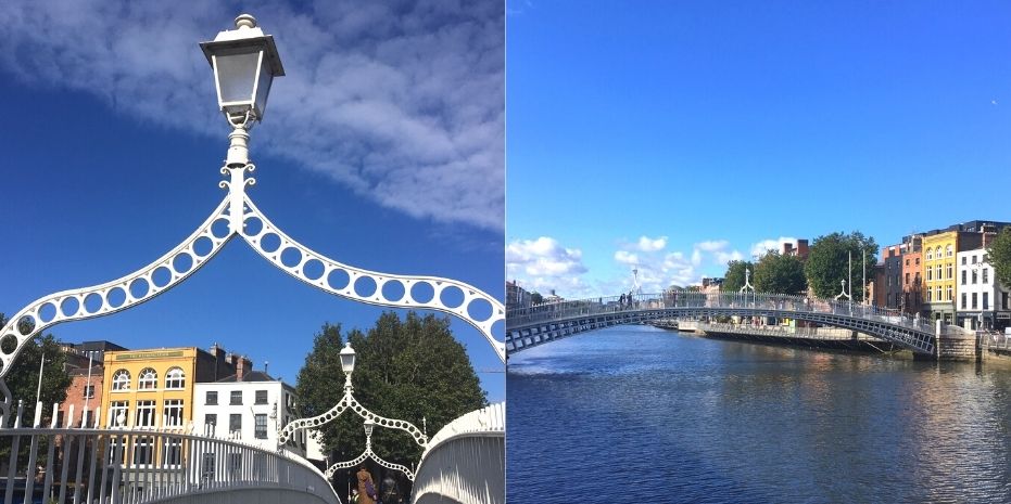 Dublin's ha'penny bridge