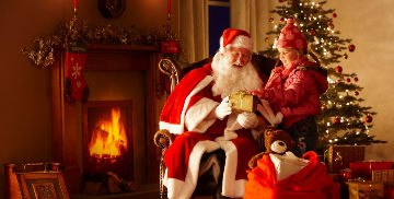 Santa Visits