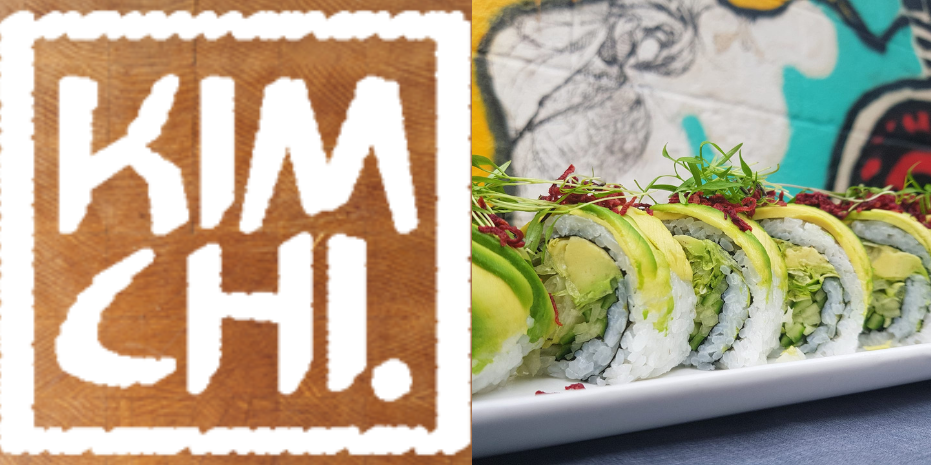 Kimchi Hophouse with sushi.