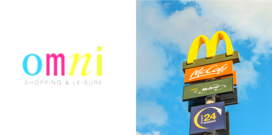 Omni logo and McDonalds image.