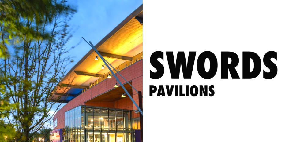 Pavillions logo and outside view.